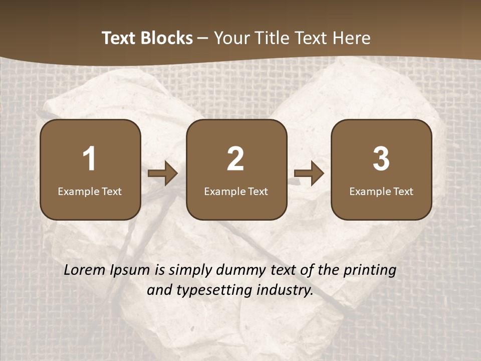 Fibre Valentine Aging PowerPoint Template