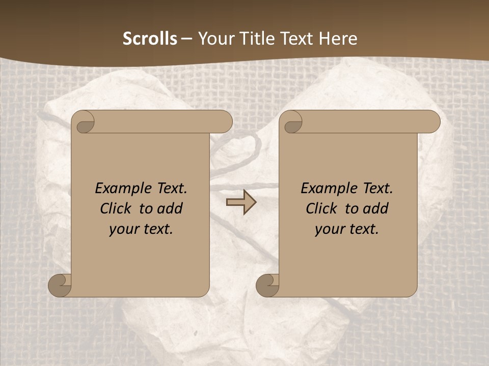 Fibre Valentine Aging PowerPoint Template