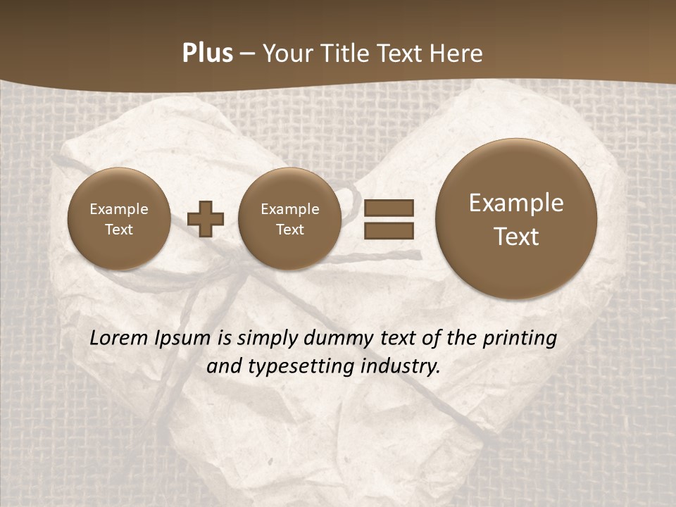 Fibre Valentine Aging PowerPoint Template
