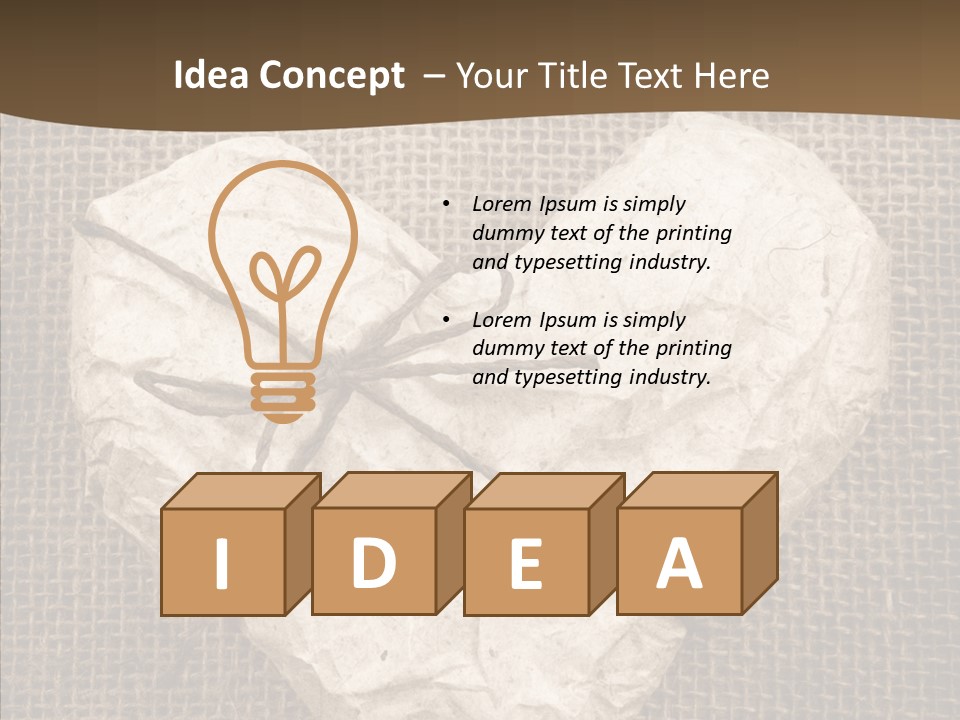 Fibre Valentine Aging PowerPoint Template