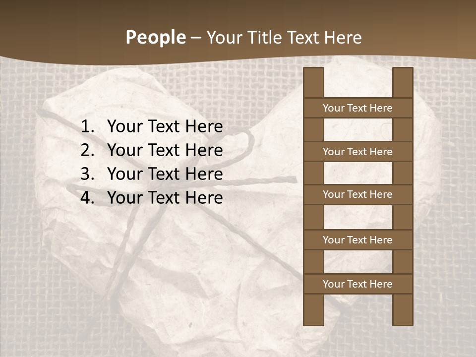 Fibre Valentine Aging PowerPoint Template