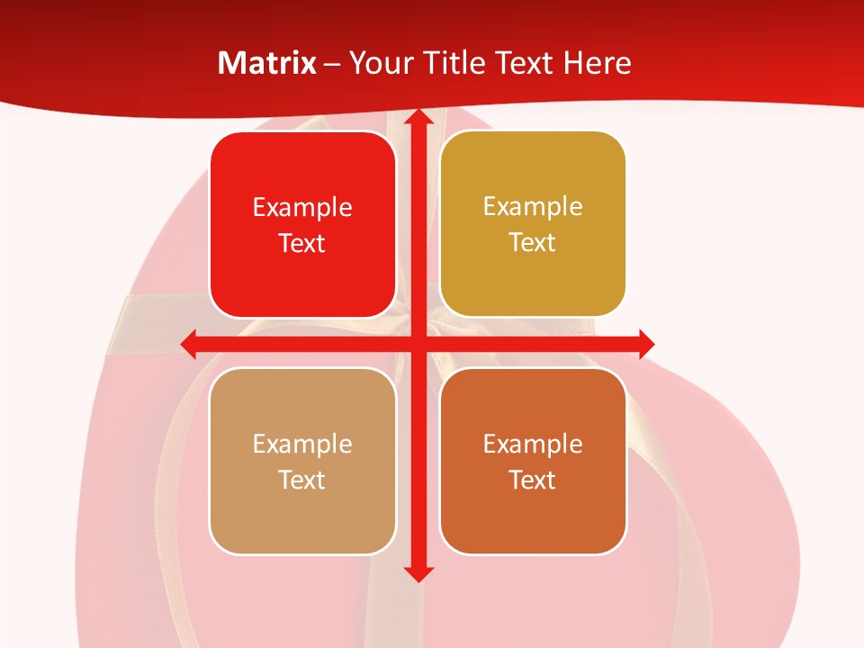 White Decoration Clipping PowerPoint Template