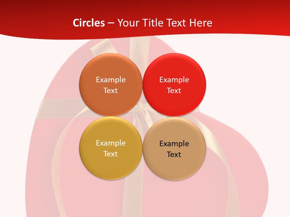 White Decoration Clipping PowerPoint Template