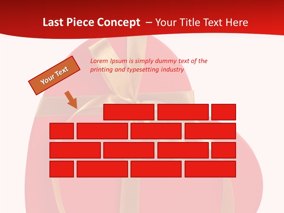 White Decoration Clipping PowerPoint Template