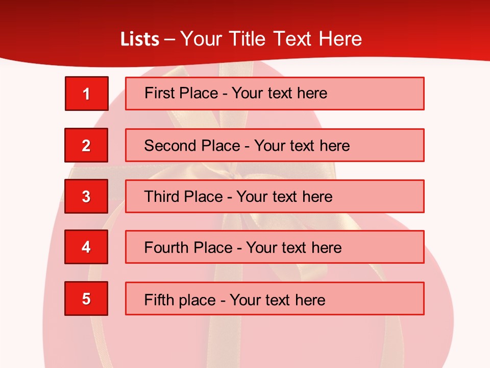 White Decoration Clipping PowerPoint Template