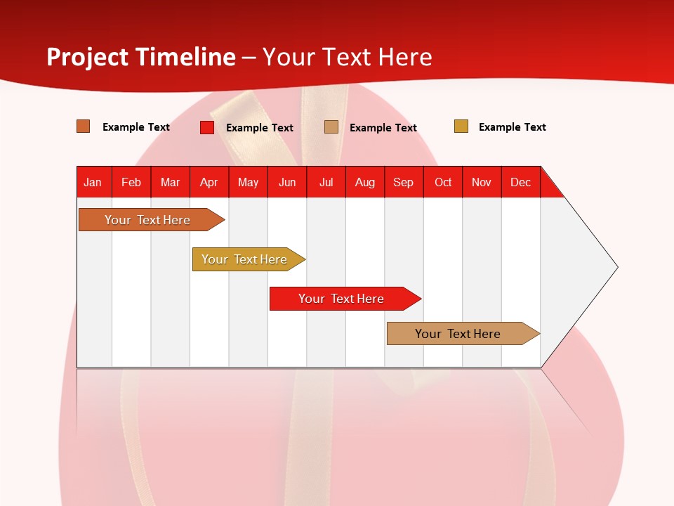 White Decoration Clipping PowerPoint Template