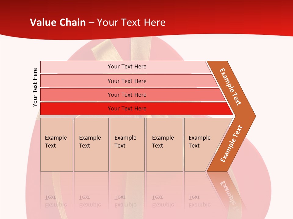White Decoration Clipping PowerPoint Template