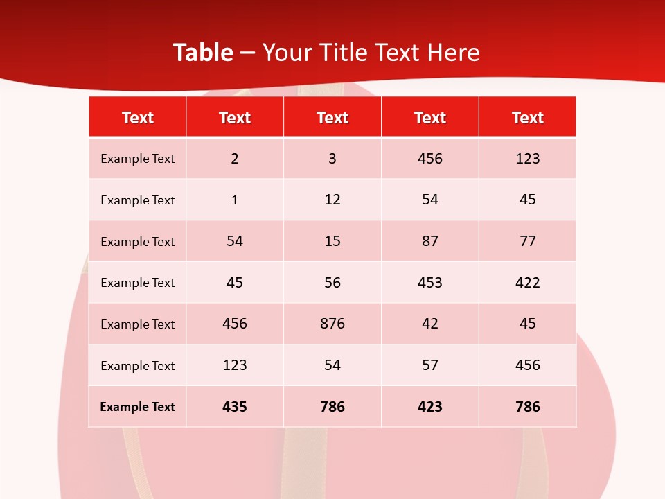 White Decoration Clipping PowerPoint Template