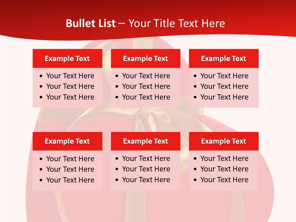 White Decoration Clipping PowerPoint Template