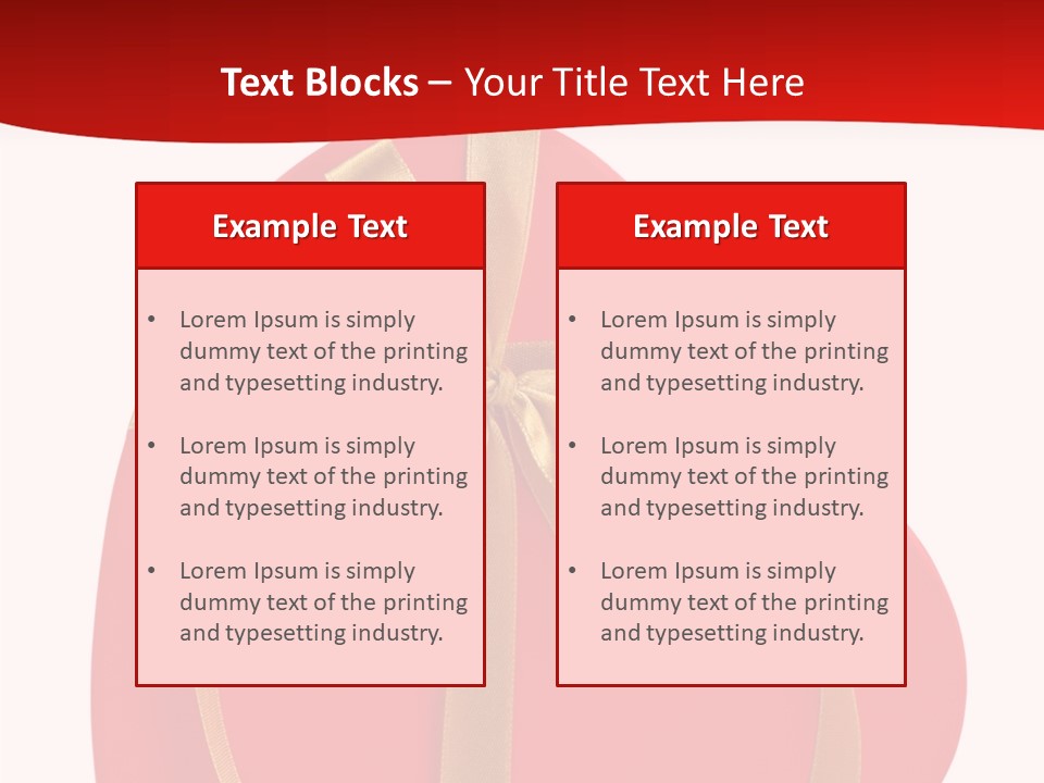 White Decoration Clipping PowerPoint Template