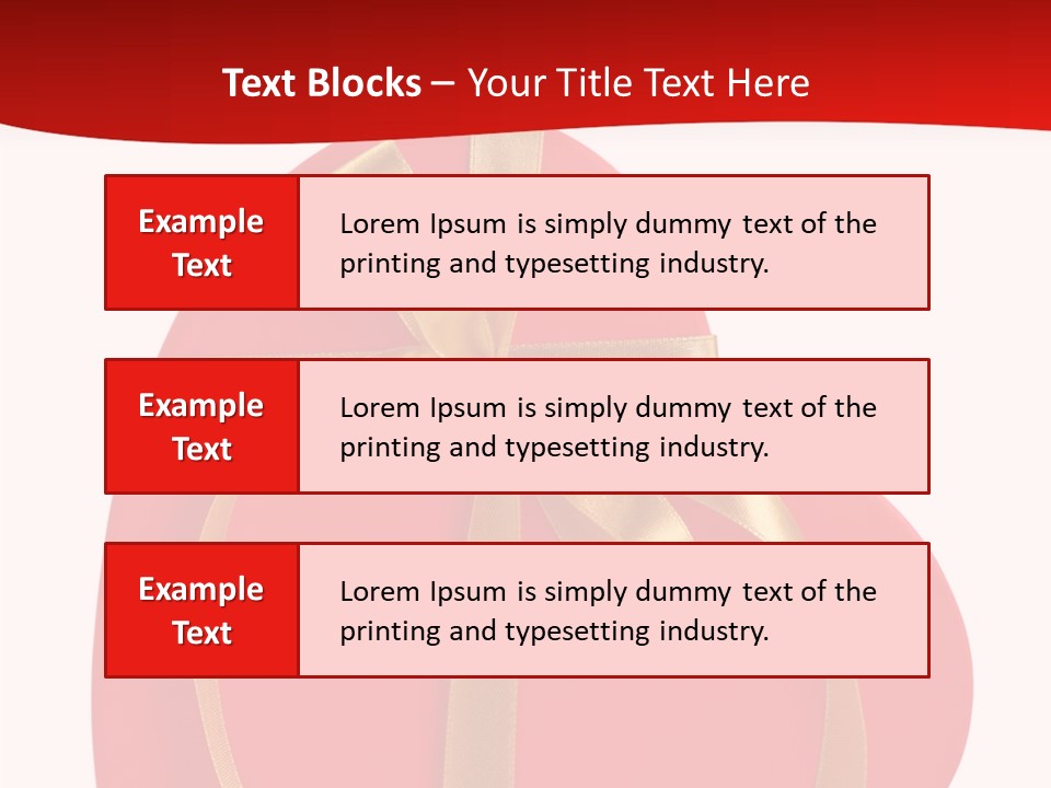 White Decoration Clipping PowerPoint Template