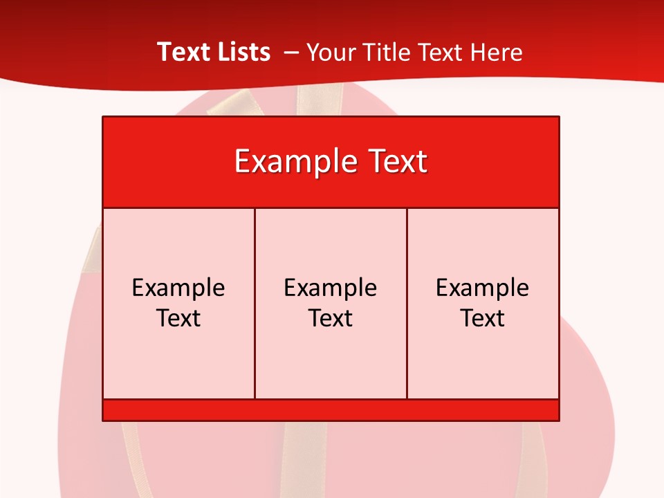 White Decoration Clipping PowerPoint Template