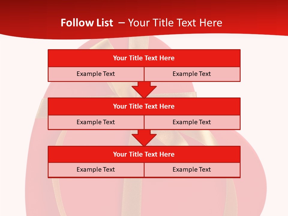 White Decoration Clipping PowerPoint Template