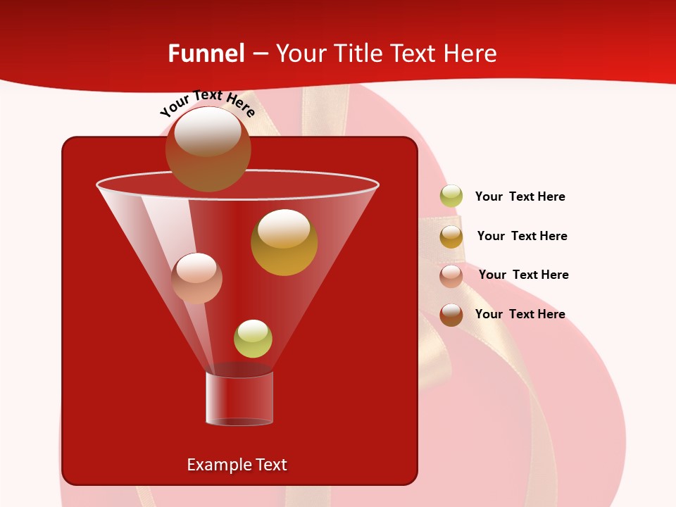 White Decoration Clipping PowerPoint Template