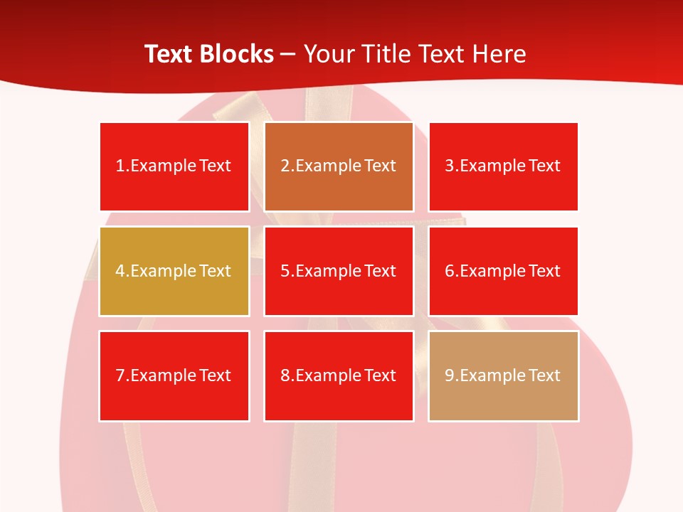 White Decoration Clipping PowerPoint Template