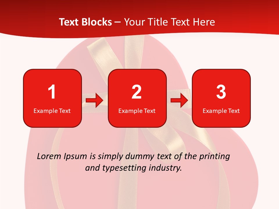 White Decoration Clipping PowerPoint Template