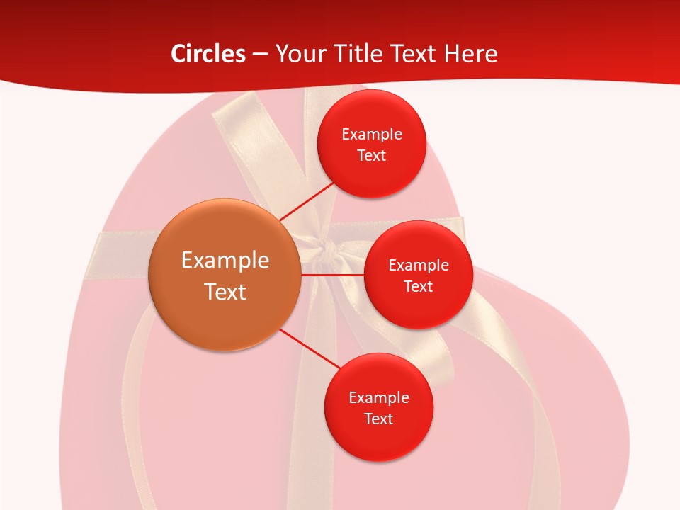 White Decoration Clipping PowerPoint Template