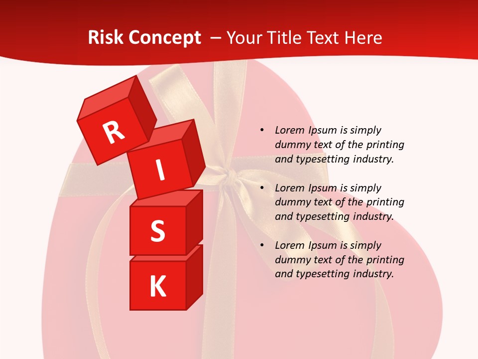 White Decoration Clipping PowerPoint Template