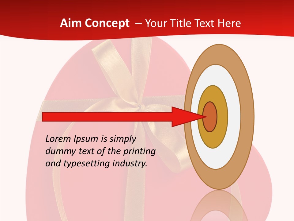 White Decoration Clipping PowerPoint Template