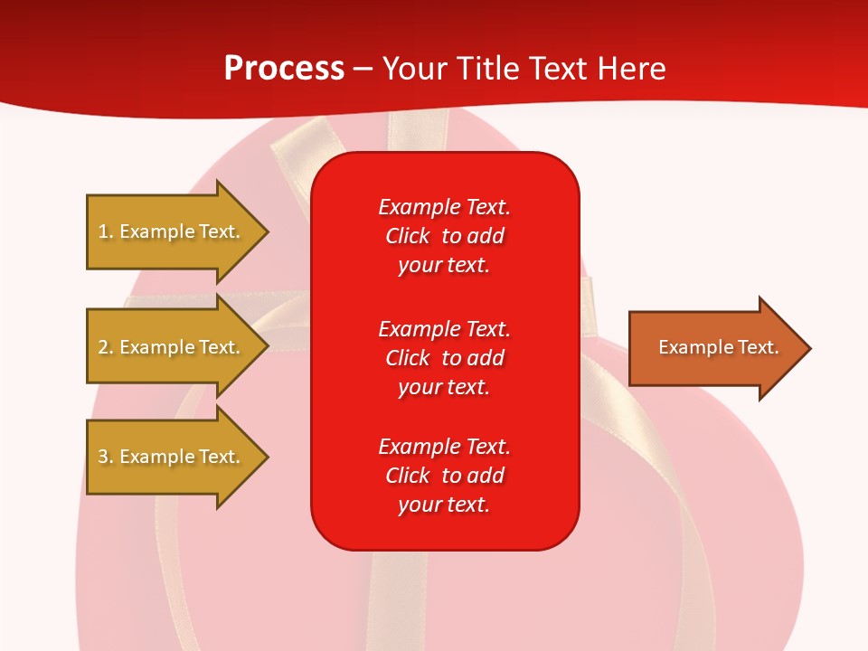 White Decoration Clipping PowerPoint Template