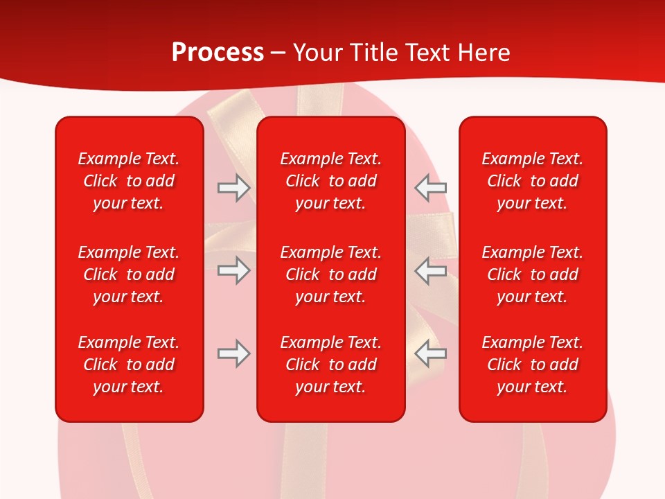 White Decoration Clipping PowerPoint Template