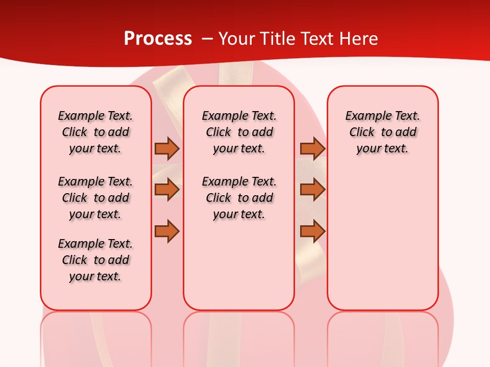 White Decoration Clipping PowerPoint Template