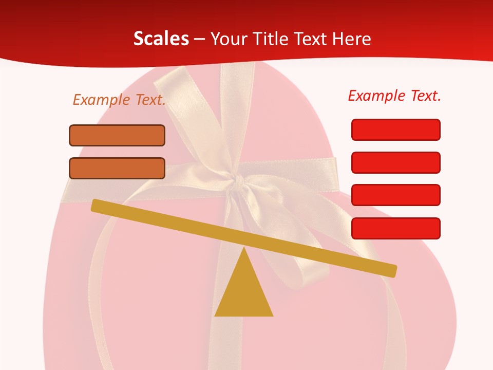 White Decoration Clipping PowerPoint Template