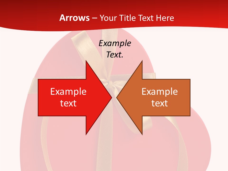 White Decoration Clipping PowerPoint Template