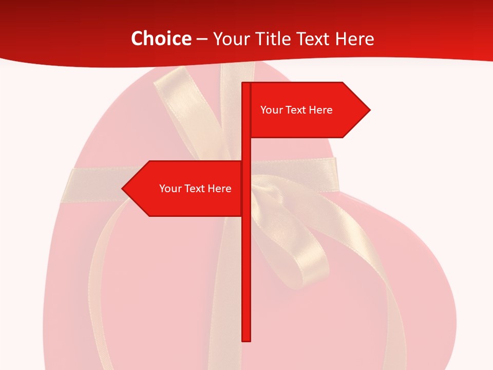 White Decoration Clipping PowerPoint Template