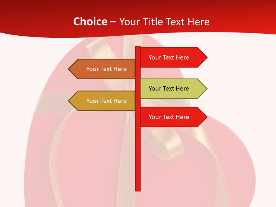 White Decoration Clipping PowerPoint Template