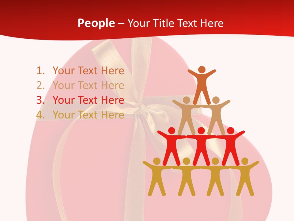 White Decoration Clipping PowerPoint Template