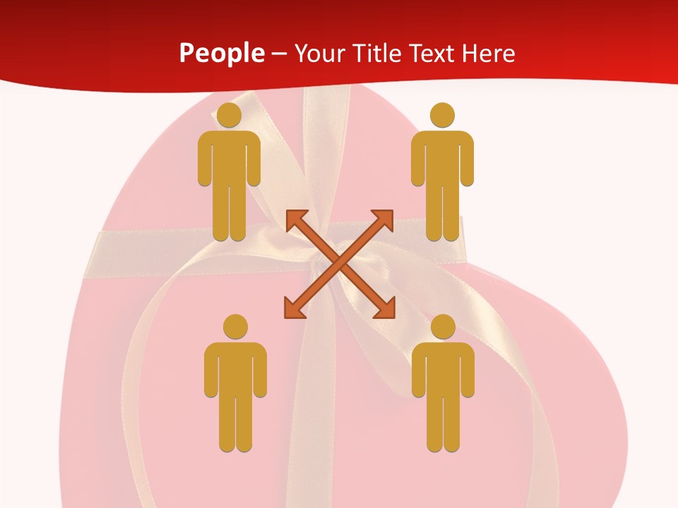 White Decoration Clipping PowerPoint Template