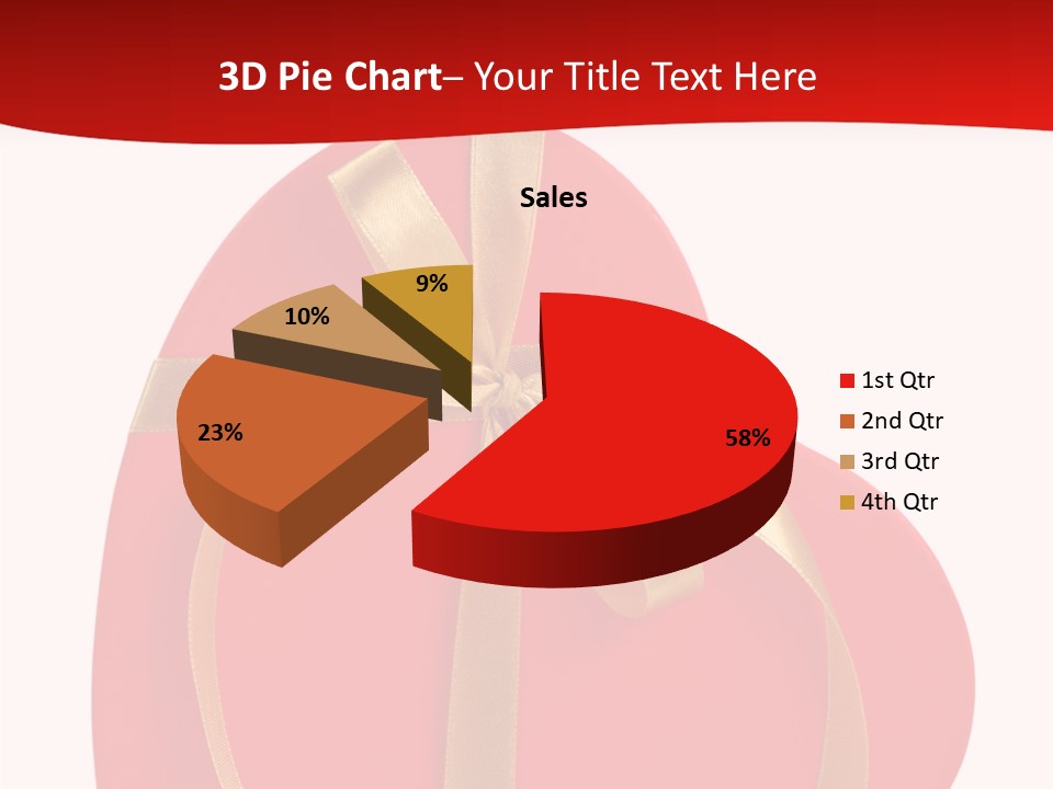 White Decoration Clipping PowerPoint Template