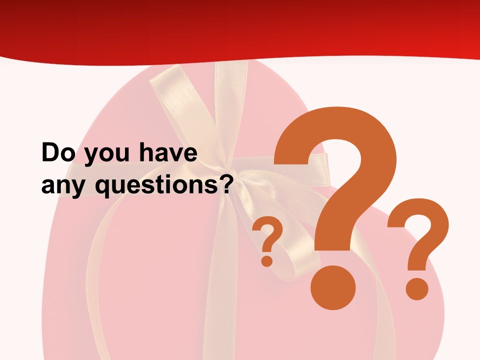 White Decoration Clipping PowerPoint Template