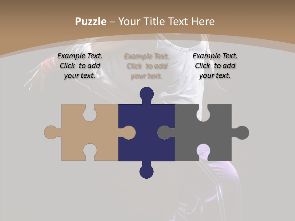 Fitness Sporty Breakdancing PowerPoint Template