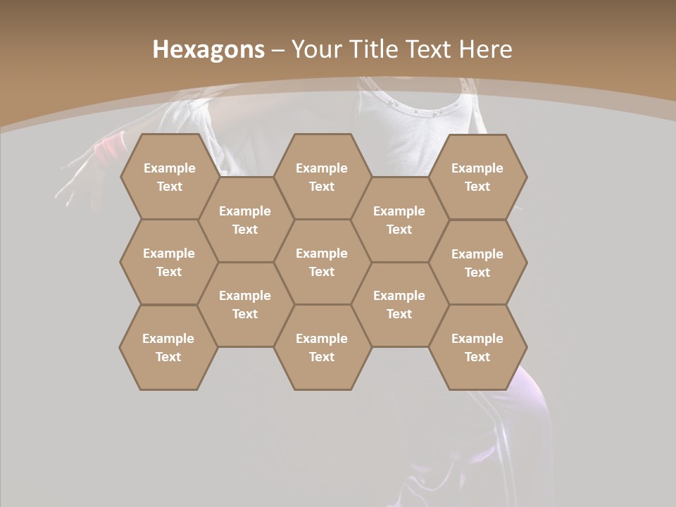 Fitness Sporty Breakdancing PowerPoint Template