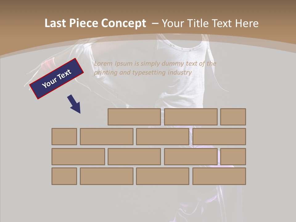 Fitness Sporty Breakdancing PowerPoint Template