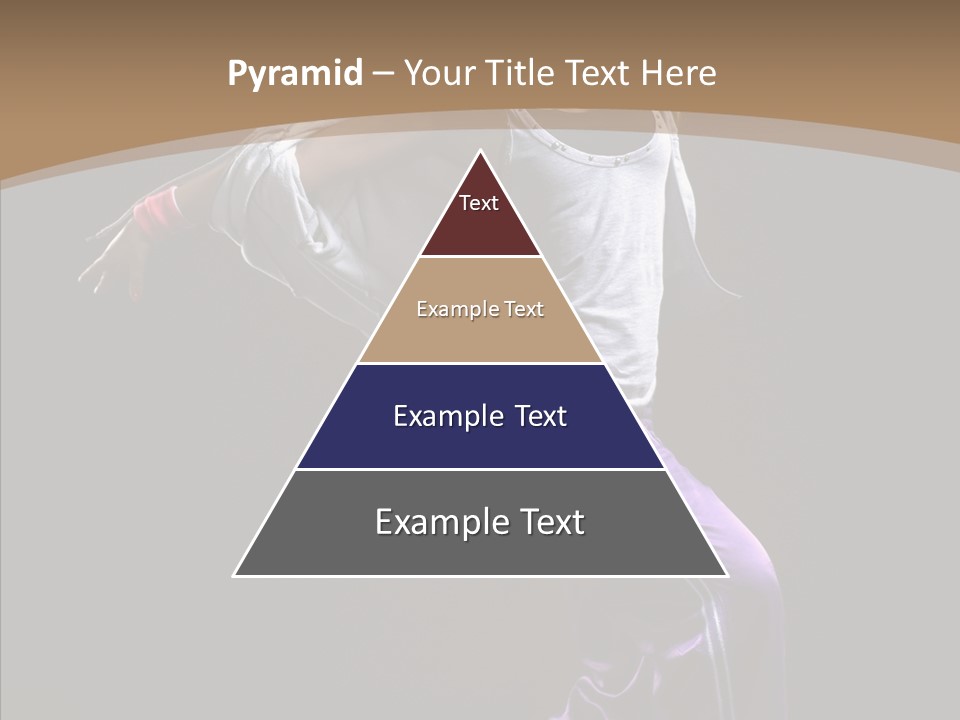 Fitness Sporty Breakdancing PowerPoint Template