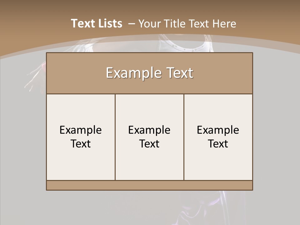 Fitness Sporty Breakdancing PowerPoint Template