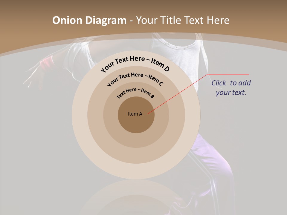 Fitness Sporty Breakdancing PowerPoint Template