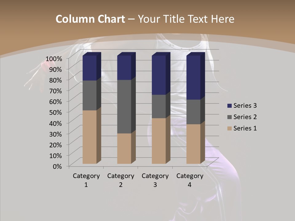 Fitness Sporty Breakdancing PowerPoint Template