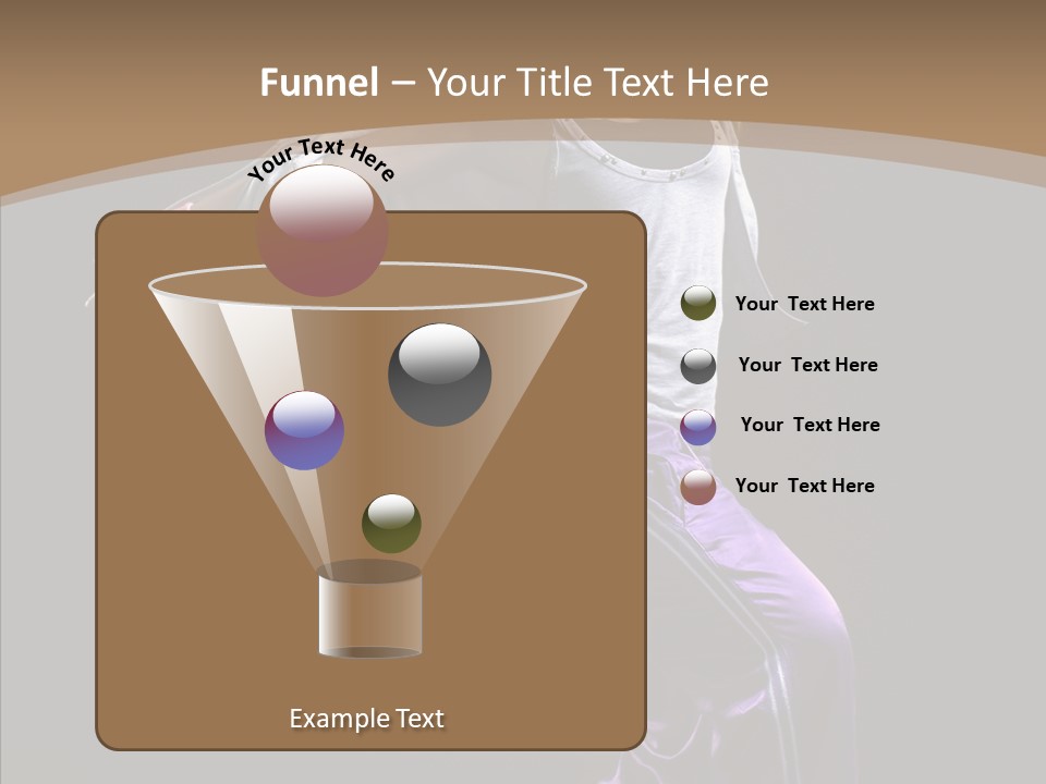 Fitness Sporty Breakdancing PowerPoint Template