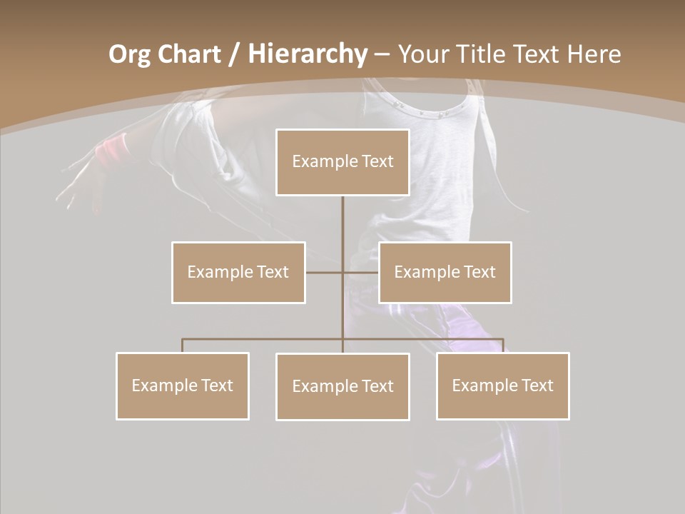 Fitness Sporty Breakdancing PowerPoint Template