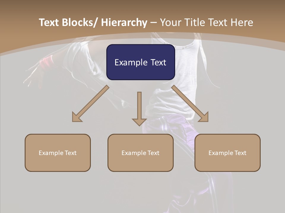 Fitness Sporty Breakdancing PowerPoint Template