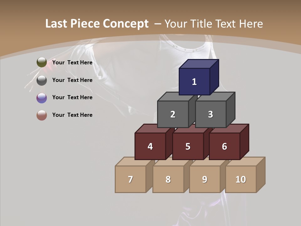 Fitness Sporty Breakdancing PowerPoint Template