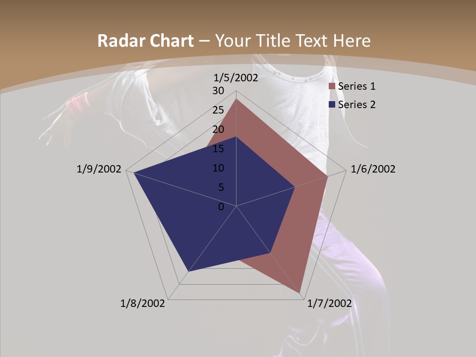 Fitness Sporty Breakdancing PowerPoint Template