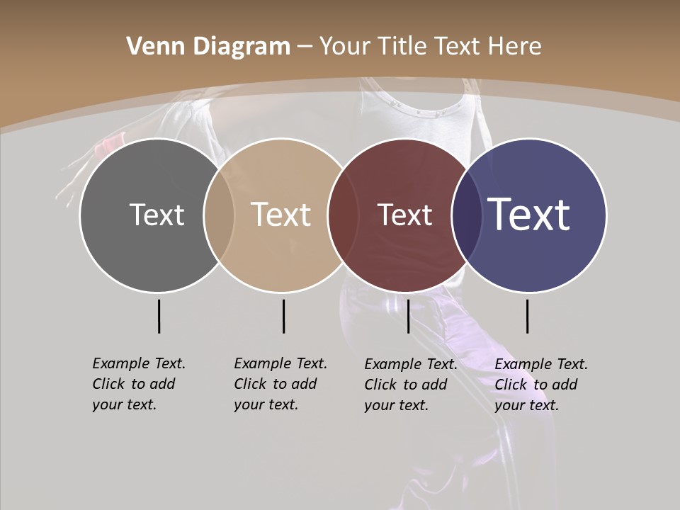 Fitness Sporty Breakdancing PowerPoint Template