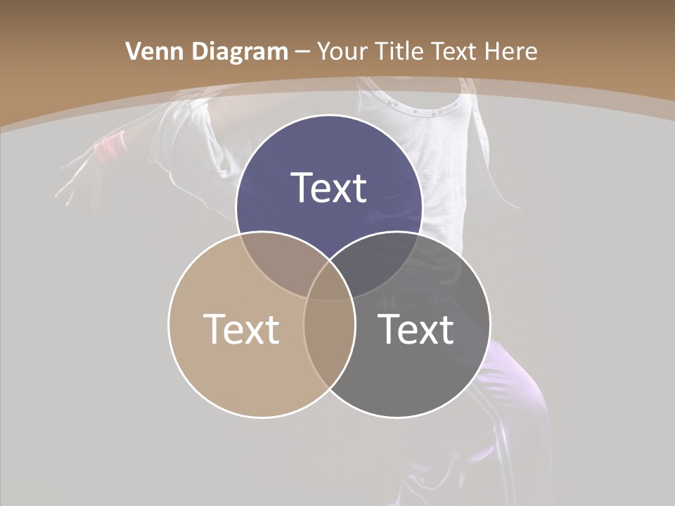 Fitness Sporty Breakdancing PowerPoint Template