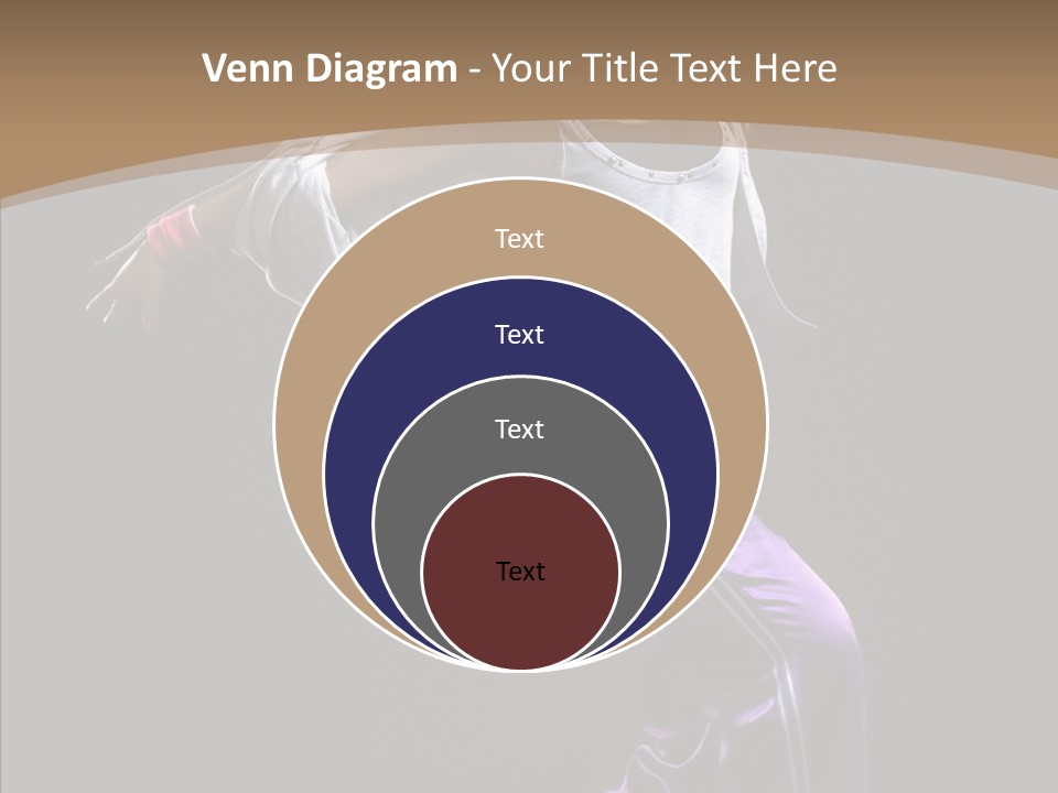 Fitness Sporty Breakdancing PowerPoint Template