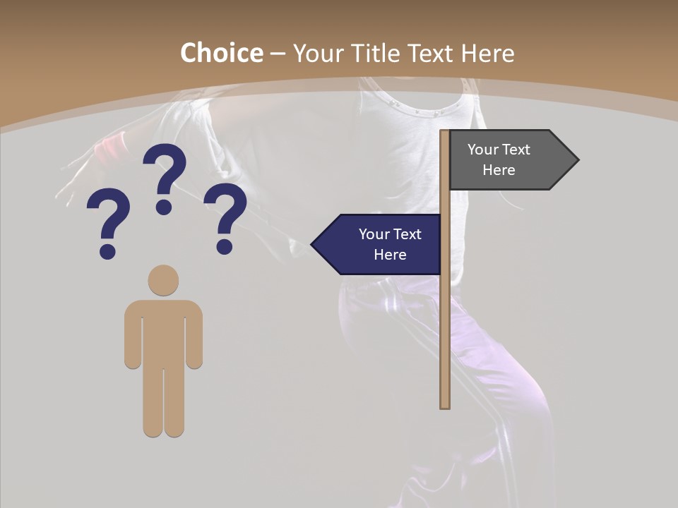 Fitness Sporty Breakdancing PowerPoint Template